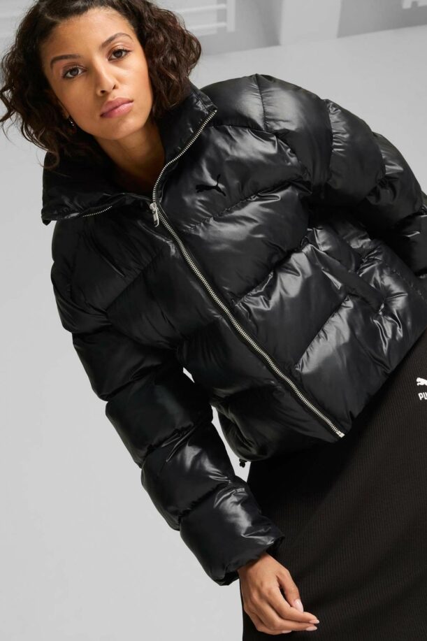 کاپشن آدیداس Puma با کد Shiny Puffer Jacket